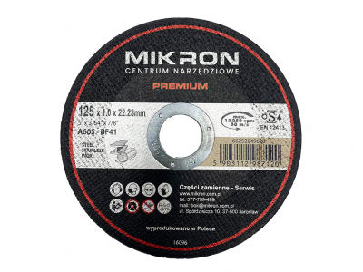 MIKRON Premium Tarcza 125x1 1szt. 